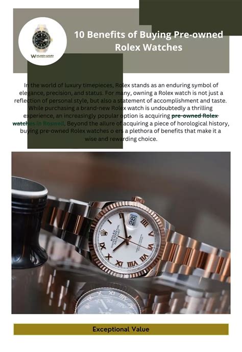 benefits from buying rolex|rolex watch buying guide.